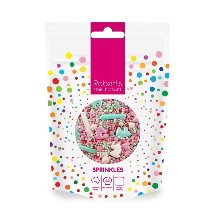 Roberts Edible Craft Unicorn Sprinkle Mix Multicoloured 80 g