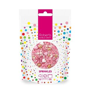 Roberts Edible Craft Love Bug Sprinkle Mix Multicoloured 80 g