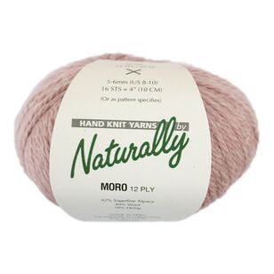Naturally Moro 12 Ply Yarn Blush 50 g