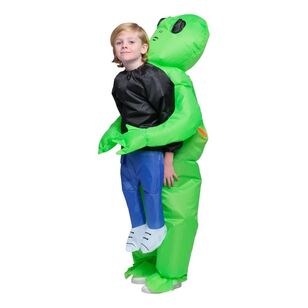 Spartys Alien Inflatable Kids Costume Multicoloured