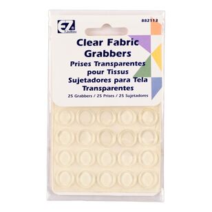 EZ Quilt Clear Fabric Grabbers Multicoloured