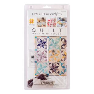 EZ Quilt I Taught Myself To Quilt Mini Diamond Ruler Kit Multicoloured