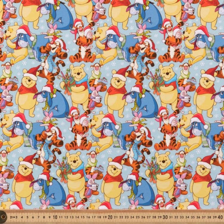 Disney Winnie the Pooh & Friends Allover 112 cm Cotton Fabric Multicoloured 112 cm