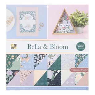 Die Cuts With A View Bella & Bloom 12 x 12 in Paper Pad Bella And Bloom 12 x 12 in