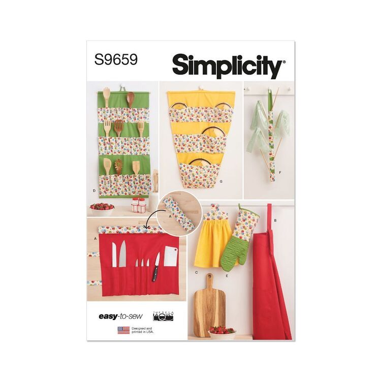 Simplicity S9659 Kitchen Accessories Pattern | Spotlight Australia
