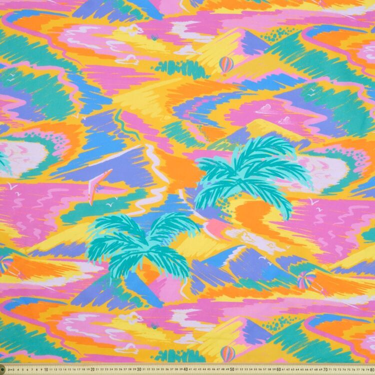 Ellie Whittaker Sunsports 112 cm Cotton Drill Multicoloured 112 cm