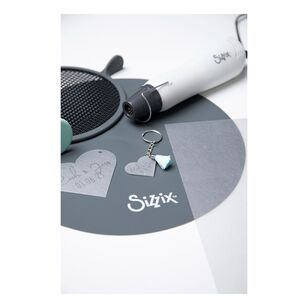 Sizzix Surfacz Metallic Shrink Plastic Metallic Silver A4