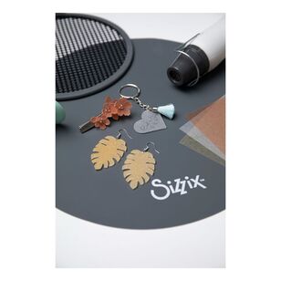Sizzix Surfacz Metallic Shrink Plastic Metallic Silver A4