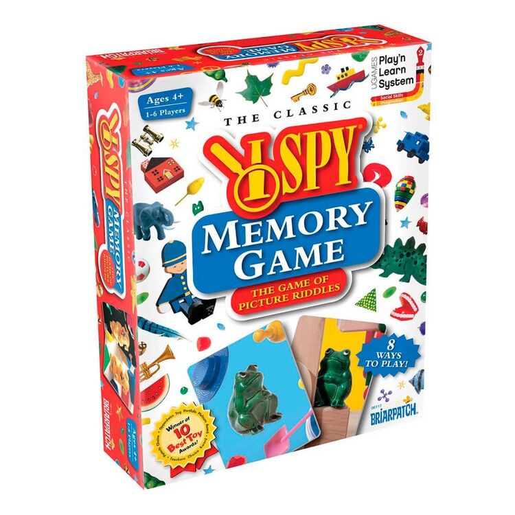 I Spy Memory Game Multicoloured
