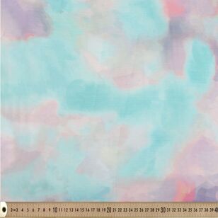 Tie Dye 145 cm Yoryu Chiffon Fabric Multicoloured 145 cm