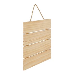 Crafters Choice Hanging Wooden Pallet Sqaure Multicoloured 29.8 X 29.8Cm