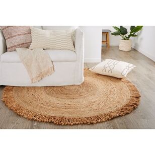 Emerald Hill Taylor Round Jute Rug Natural