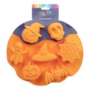 Spartys Halloween Silicone Mould Orange