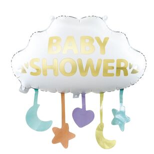 Decrotex Baby Shower Cloud Balloon Multicoloured 66 x 62 cm