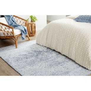 Luxury Living Evo 2203 Polyester Knitted Rug Blue 160 x 230 cm