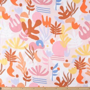 Malani 112 cm Cotton Slub Fabric Multicoloured 112 cm