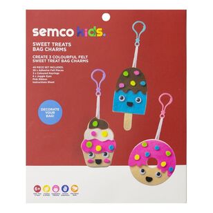 Semco Kids Sweet Treats Bag Charms Multicoloured