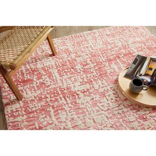 Luxury Living Evo 2205 Polyester Knitted Rug Coral 160 x 230 cm