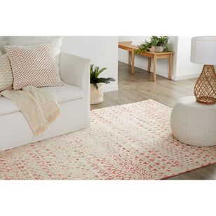 Luxury Living Evo 2207 Polyester Knitted Rug Coral 160 x 230 cm