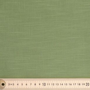Plain 128 cm Fancy Washer Crinkle Slub Turf Green 128 cm