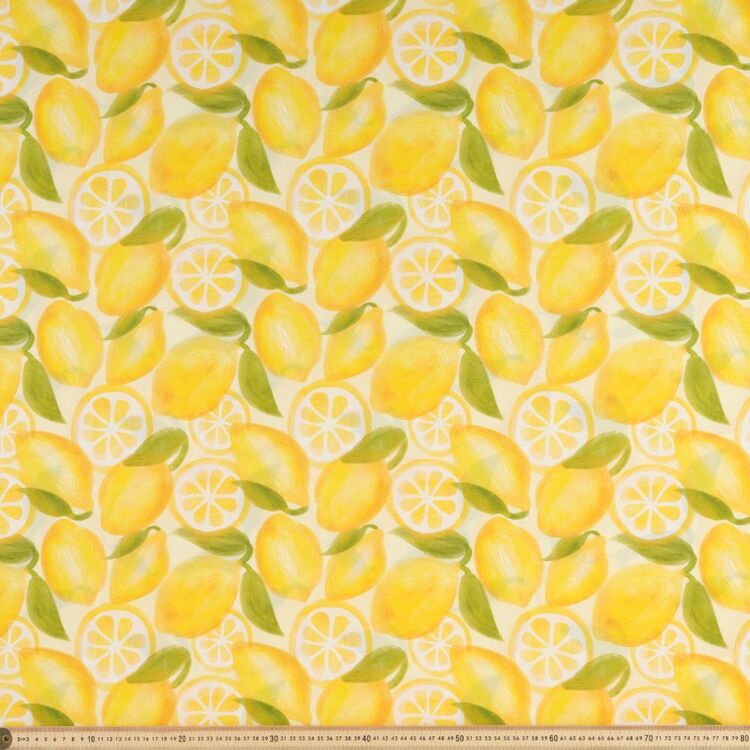 Citrus 112 cm Cotton Lawn Lemon 112 cm