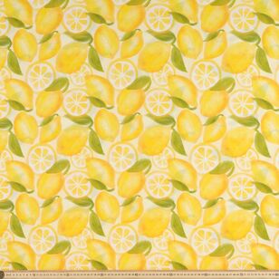 Citrus 112 cm Cotton Lawn Lemon 112 cm