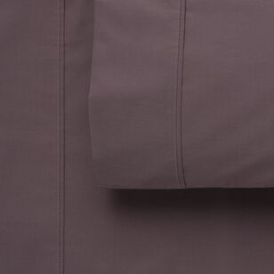 Fresh Cotton 375 Thread Count Percale Fitted Sheet Charcoal