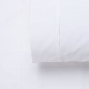 Fresh Cotton 375 Thread Count Percale Fitted Sheet White