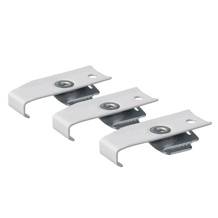 Tribeca Boston Track Ceiling Bracket 3 Pack White