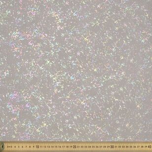 Metallic Splatter 150 cm Tulle Fabric Black