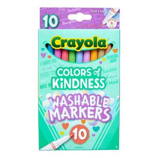 Crayola Colour Of Kindness Washable Markers Multicoloured