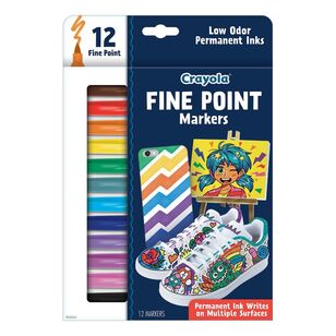 Crayola Doodle & Draw Fine Point Markers Multicoloured