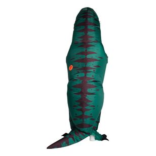Spartys Adult Inflatable T-Rex Costume Multicoloured One Size