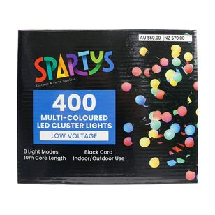 Spartys Multicoloured Cluster Lights Multicoloured
