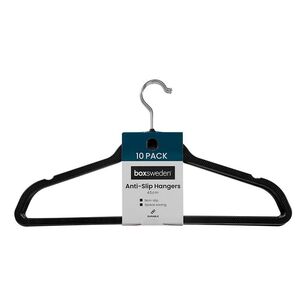 Boxsweden Plastic Space Saving Hangers 10 Pack Assorted