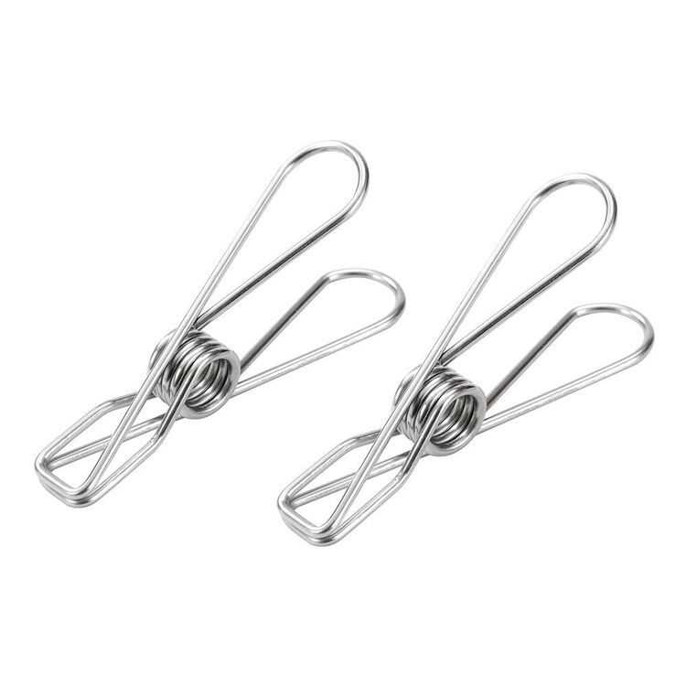 Boxsweden Stainless Steel Pegs 20 Pack Silver