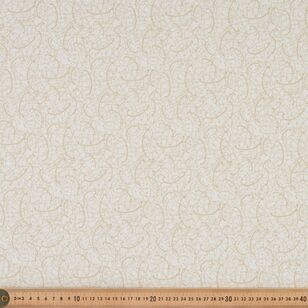 Loopy Cotton 270 cm Quilt Backing Fabric Natural 270 cm