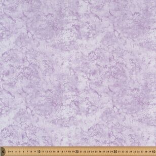Marbled Printed 274 cm Cotton Backing Fabric Purple 274 cm