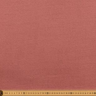 Plain Cotton and Linen 148 cm Jersey Fabric Pink Clay 148 cm