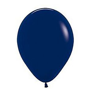Sempertex Latex Balloons Navy Blue 30 cm