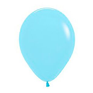 Sempertex Pastel Latex Balloon 12 cm Blue 12 cm