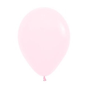 Sempertex Pastel Latex Balloon 12 cm Pink 12 cm