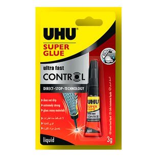 UHU Super Glue Ultra Fast Control 3 G Clear 3 g