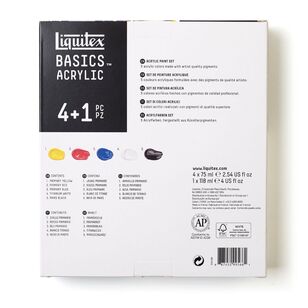 Liquitex Basics Acrylic Paint Set Multicoloured
