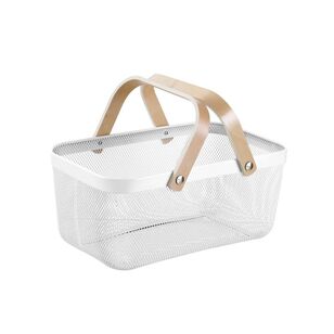 Boxsweden Mesh Storage Basket White