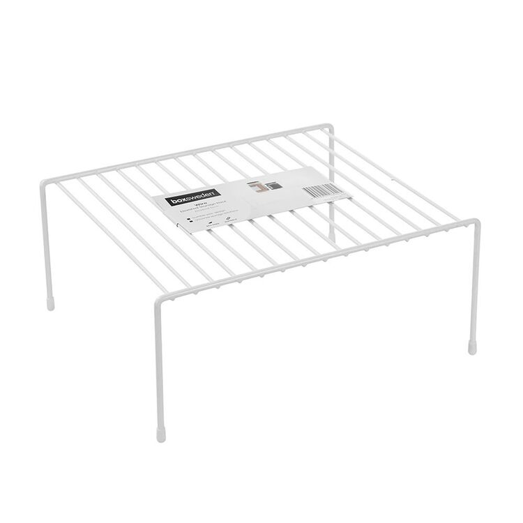 Boxsweden Wire Elevated Storage Rack White
