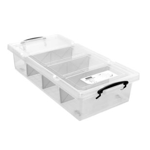 Boxsweden 4 Section 35 L Compartment Storer Clear 35 L