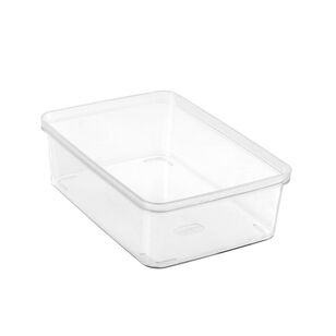 Boxsweden Crystal Sort Container II Clear 19 x 13.5 x 6 cm