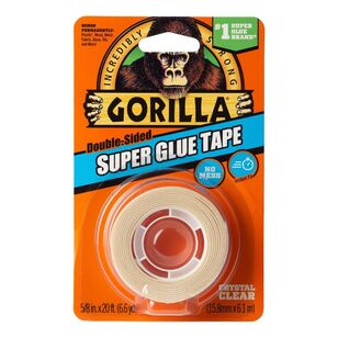 Gorilla Double-Sided Super Glue Tape Clear