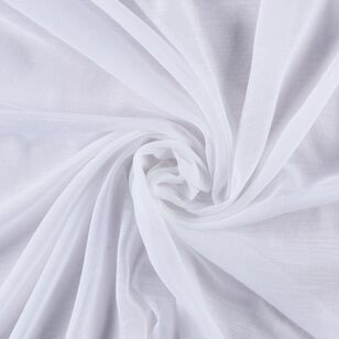 KOO Meeko Sheer Pinch Pleat Curtains White